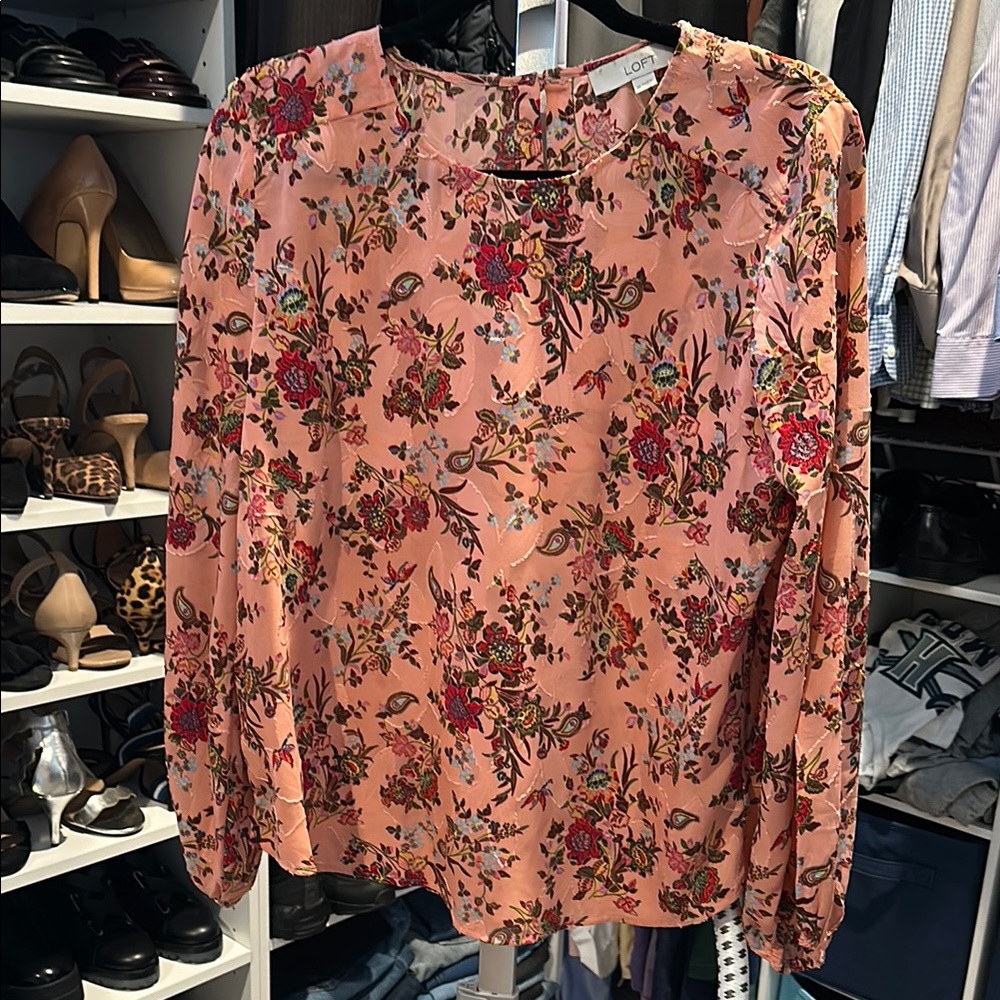 Loft Floral Women's Top - Pink